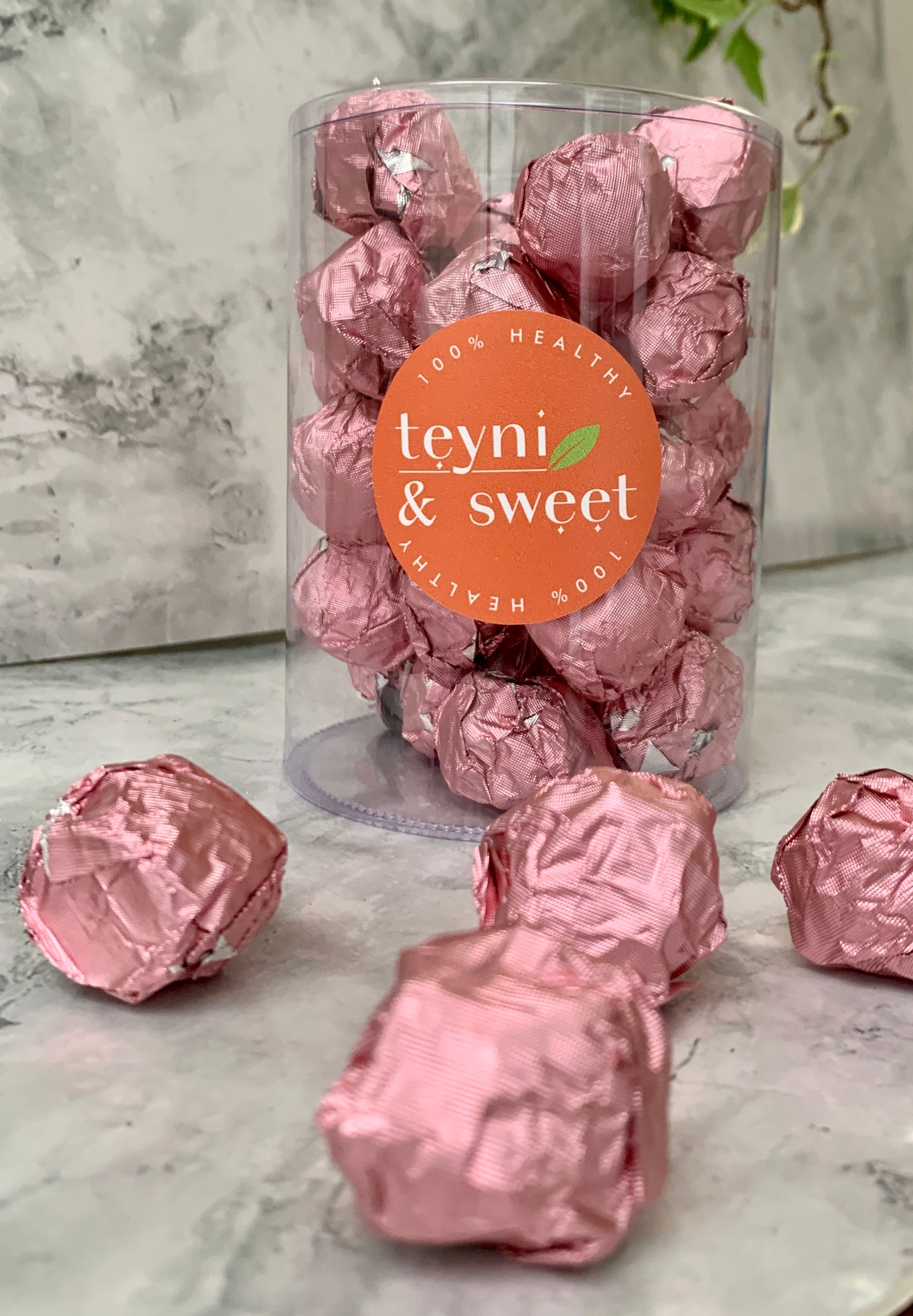 Energy Balls Vitalité (35 pièces) - Zeste d'Orange Fraîche - Sans Gluten