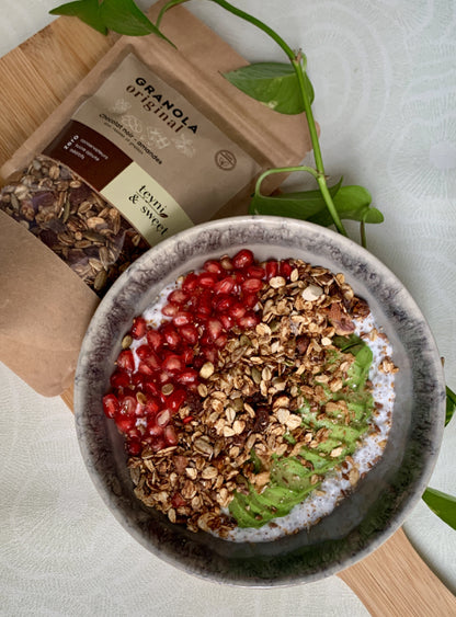 Granola original healthy Chocolat noir - Amandes (500g)